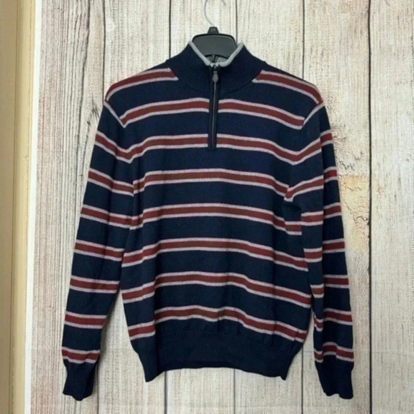 Brooks Brothers Other - 346 Brooks Brothers Men’s Extra Fine Merino Wool 1/4 Zip Sweaters XL